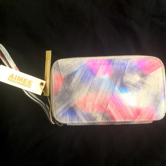 Aimee Kestenberg Dhena Wristlet Wallet Multi - Picture 1 of 9